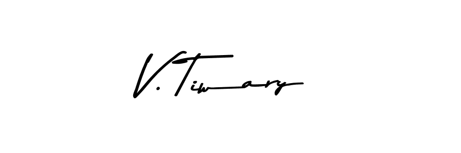 V. Tiwary stylish signature style. Best Handwritten Sign (Asem Kandis PERSONAL USE) for my name. Handwritten Signature Collection Ideas for my name V. Tiwary. V. Tiwary signature style 9 images and pictures png