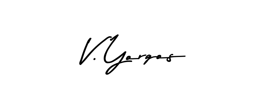 Once you've used our free online signature maker to create your best signature Asem Kandis PERSONAL USE style, it's time to enjoy all of the benefits that V. Yorgos name signing documents. V. Yorgos signature style 9 images and pictures png