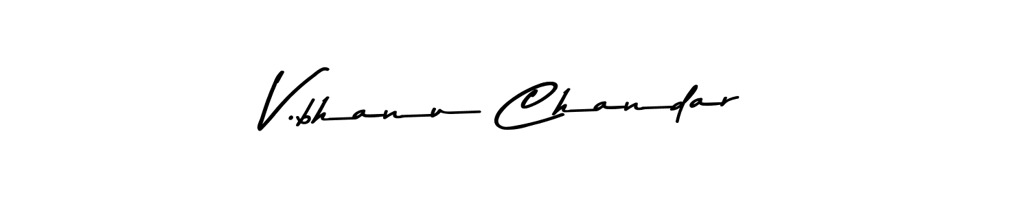 Make a beautiful signature design for name V.bhanu Chandar. Use this online signature maker to create a handwritten signature for free. V.bhanu Chandar signature style 9 images and pictures png