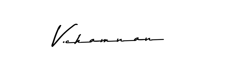 Best and Professional Signature Style for V.chamnan. Asem Kandis PERSONAL USE Best Signature Style Collection. V.chamnan signature style 9 images and pictures png