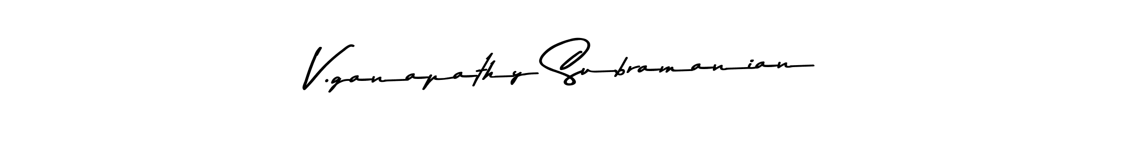 You can use this online signature creator to create a handwritten signature for the name V.ganapathy Subramanian. This is the best online autograph maker. V.ganapathy Subramanian signature style 9 images and pictures png