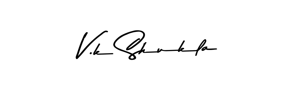 V.k Shukla stylish signature style. Best Handwritten Sign (Asem Kandis PERSONAL USE) for my name. Handwritten Signature Collection Ideas for my name V.k Shukla. V.k Shukla signature style 9 images and pictures png