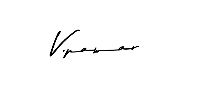 Also You can easily find your signature by using the search form. We will create V.pawar name handwritten signature images for you free of cost using Asem Kandis PERSONAL USE sign style. V.pawar signature style 9 images and pictures png