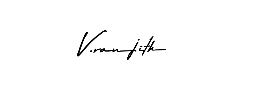 You can use this online signature creator to create a handwritten signature for the name V.ranjith. This is the best online autograph maker. V.ranjith signature style 9 images and pictures png