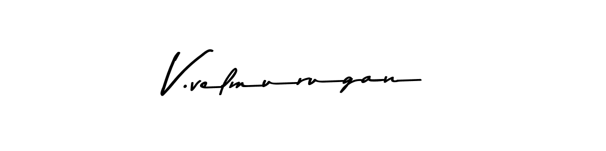 V.velmurugan stylish signature style. Best Handwritten Sign (Asem Kandis PERSONAL USE) for my name. Handwritten Signature Collection Ideas for my name V.velmurugan. V.velmurugan signature style 9 images and pictures png