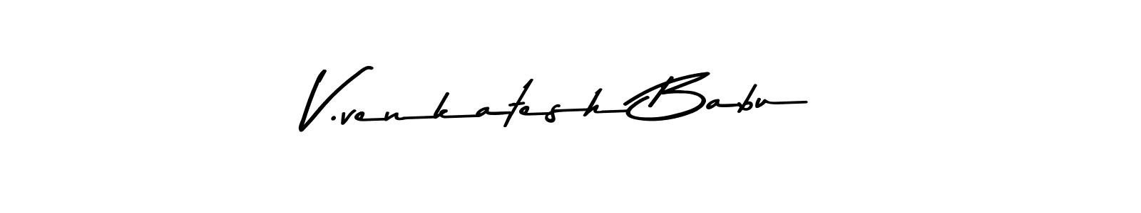 Once you've used our free online signature maker to create your best signature Asem Kandis PERSONAL USE style, it's time to enjoy all of the benefits that V.venkatesh Babu name signing documents. V.venkatesh Babu signature style 9 images and pictures png