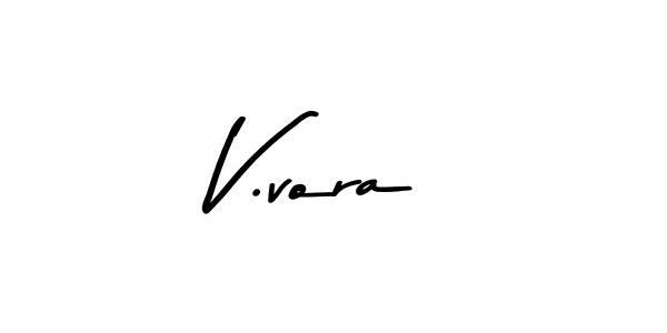 Also we have V.vora name is the best signature style. Create professional handwritten signature collection using Asem Kandis PERSONAL USE autograph style. V.vora signature style 9 images and pictures png