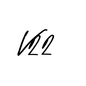 Use a signature maker to create a handwritten signature online. With this signature software, you can design (Asem Kandis PERSONAL USE) your own signature for name V22. V22 signature style 9 images and pictures png