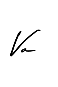 Make a beautiful signature design for name Va. With this signature (Asem Kandis PERSONAL USE) style, you can create a handwritten signature for free. Va signature style 9 images and pictures png