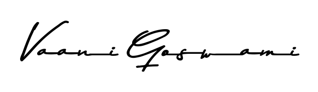 Stand out with a creative autograph for Vaani Goswami. The Asem Kandis PERSONAL USE styling blends modern aesthetics with classic signature flourishes. Vaani Goswami signature style 9 images and pictures png
