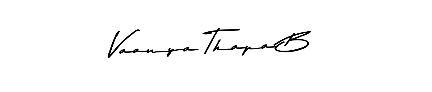 Here are the top 10 professional signature styles for the name Vaanya Thapa B. These are the best autograph styles you can use for your name. Vaanya Thapa B signature style 9 images and pictures png