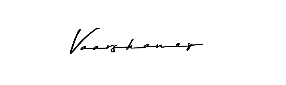 How to make Vaarshaney signature? Asem Kandis PERSONAL USE is a professional autograph style. Create handwritten signature for Vaarshaney name. Vaarshaney signature style 9 images and pictures png