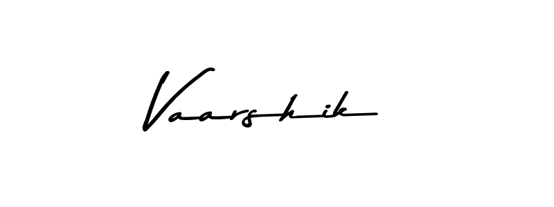 Use a signature maker to create a handwritten signature online. With this signature software, you can design (Asem Kandis PERSONAL USE) your own signature for name Vaarshik. Vaarshik signature style 9 images and pictures png