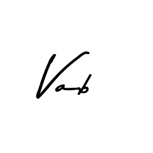 Also You can easily find your signature by using the search form. We will create Vab name handwritten signature images for you free of cost using Asem Kandis PERSONAL USE sign style. Vab signature style 9 images and pictures png