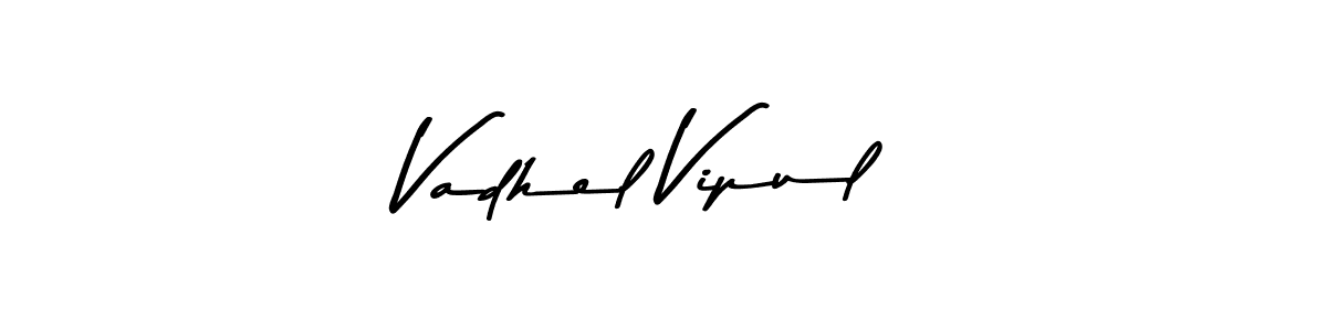How to Draw Vadhel Vipul signature style? Asem Kandis PERSONAL USE is a latest design signature styles for name Vadhel Vipul. Vadhel Vipul signature style 9 images and pictures png