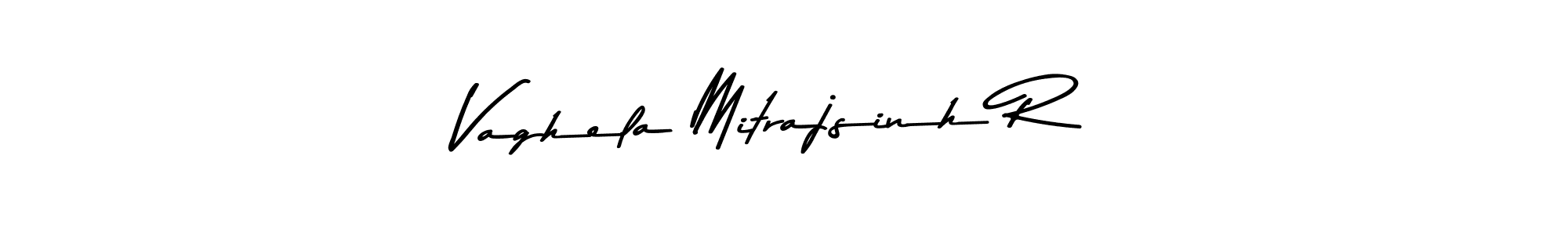 Vaghela Mitrajsinh R stylish signature style. Best Handwritten Sign (Asem Kandis PERSONAL USE) for my name. Handwritten Signature Collection Ideas for my name Vaghela Mitrajsinh R. Vaghela Mitrajsinh R signature style 9 images and pictures png