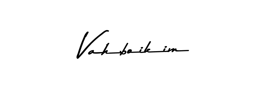 This is the best signature style for the Vahboikim name. Also you like these signature font (Asem Kandis PERSONAL USE). Mix name signature. Vahboikim signature style 9 images and pictures png