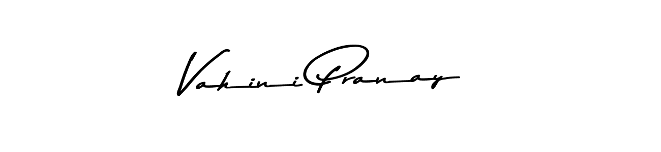 Vahini Pranay stylish signature style. Best Handwritten Sign (Asem Kandis PERSONAL USE) for my name. Handwritten Signature Collection Ideas for my name Vahini Pranay. Vahini Pranay signature style 9 images and pictures png