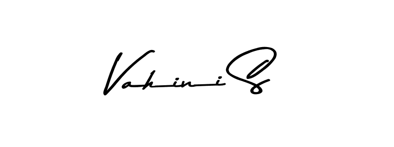 You should practise on your own different ways (Asem Kandis PERSONAL USE) to write your name (Vahini S) in signature. don't let someone else do it for you. Vahini S signature style 9 images and pictures png