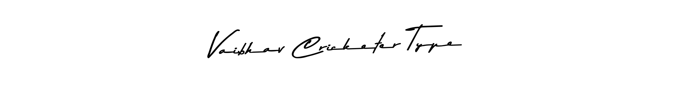 You should practise on your own different ways (Asem Kandis PERSONAL USE) to write your name (Vaibhav Cricketer Type) in signature. don't let someone else do it for you. Vaibhav Cricketer Type signature style 9 images and pictures png