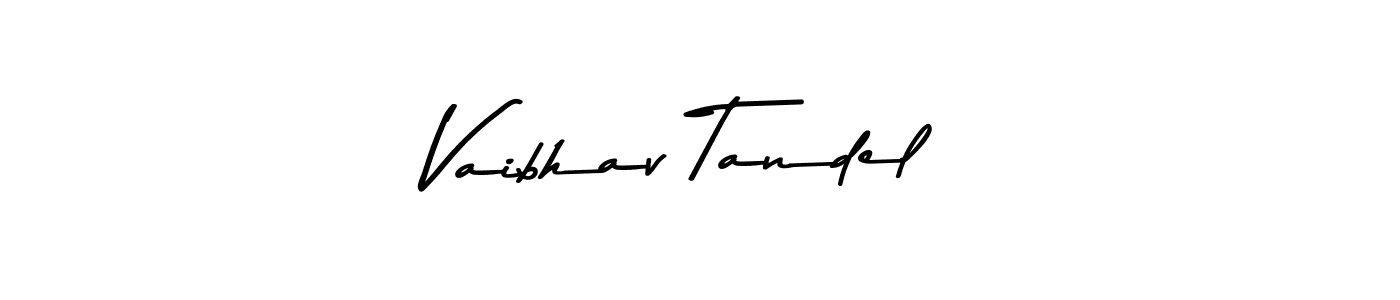 You should practise on your own different ways (Asem Kandis PERSONAL USE) to write your name (Vaibhav Tandel) in signature. don't let someone else do it for you. Vaibhav Tandel signature style 9 images and pictures png