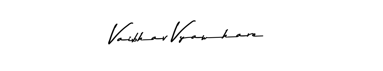 Design your own signature with our free online signature maker. With this signature software, you can create a handwritten (Asem Kandis PERSONAL USE) signature for name Vaibhav Vyawhare. Vaibhav Vyawhare signature style 9 images and pictures png