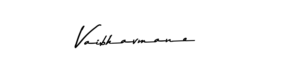 Design your own signature with our free online signature maker. With this signature software, you can create a handwritten (Asem Kandis PERSONAL USE) signature for name Vaibhavmane. Vaibhavmane signature style 9 images and pictures png