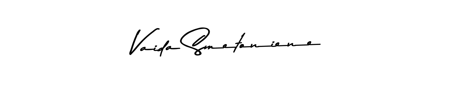 if you are searching for the best signature style for your name Vaida Smetoniene. so please give up your signature search. here we have designed multiple signature styles  using Asem Kandis PERSONAL USE. Vaida Smetoniene signature style 9 images and pictures png