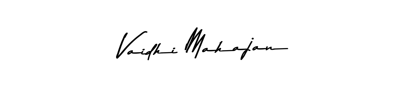 Here are the top 10 professional signature styles for the name Vaidhi Mahajan. These are the best autograph styles you can use for your name. Vaidhi Mahajan signature style 9 images and pictures png