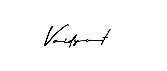You should practise on your own different ways (Asem Kandis PERSONAL USE) to write your name (Vaidyut) in signature. don't let someone else do it for you. Vaidyut signature style 9 images and pictures png