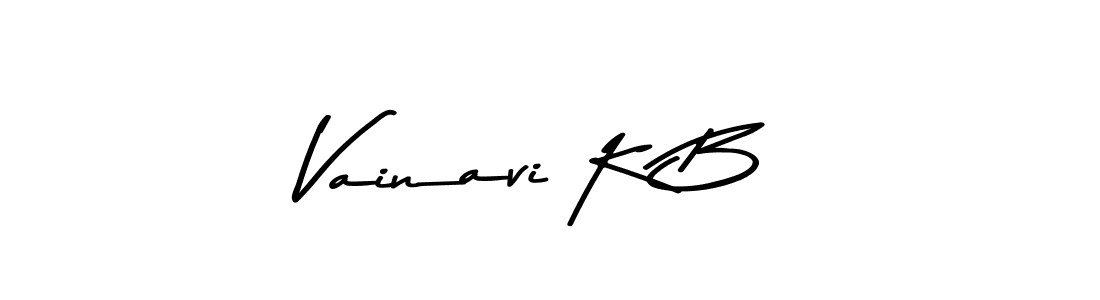 Also we have Vainavi K B name is the best signature style. Create professional handwritten signature collection using Asem Kandis PERSONAL USE autograph style. Vainavi K B signature style 9 images and pictures png