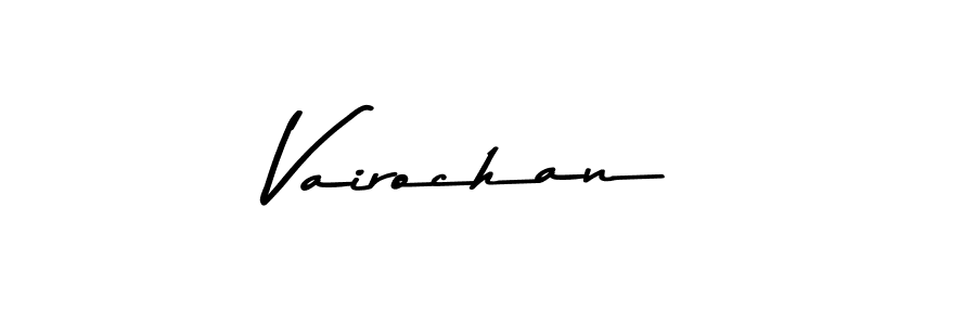 Similarly Asem Kandis PERSONAL USE is the best handwritten signature design. Signature creator online .You can use it as an online autograph creator for name Vairochan. Vairochan signature style 9 images and pictures png