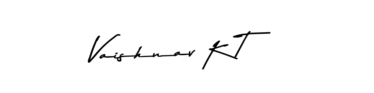 It looks lik you need a new signature style for name Vaishnav K T. Design unique handwritten (Asem Kandis PERSONAL USE) signature with our free signature maker in just a few clicks. Vaishnav K T signature style 9 images and pictures png