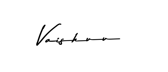 How to make Vaishuu signature? Asem Kandis PERSONAL USE is a professional autograph style. Create handwritten signature for Vaishuu name. Vaishuu signature style 9 images and pictures png