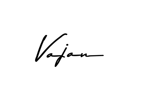 How to make Vajan name signature. Use Asem Kandis PERSONAL USE style for creating short signs online. This is the latest handwritten sign. Vajan signature style 9 images and pictures png