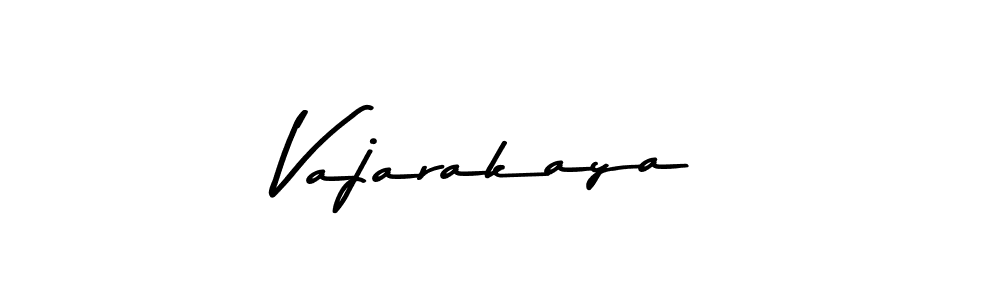 Here are the top 10 professional signature styles for the name Vajarakaya. These are the best autograph styles you can use for your name. Vajarakaya signature style 9 images and pictures png