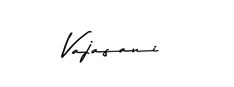 Design your own signature with our free online signature maker. With this signature software, you can create a handwritten (Asem Kandis PERSONAL USE) signature for name Vajasani. Vajasani signature style 9 images and pictures png