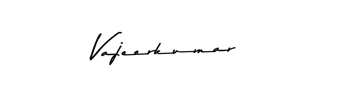 Make a beautiful signature design for name Vajeerkumar. With this signature (Asem Kandis PERSONAL USE) style, you can create a handwritten signature for free. Vajeerkumar signature style 9 images and pictures png