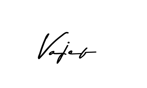 Also we have Vajef name is the best signature style. Create professional handwritten signature collection using Asem Kandis PERSONAL USE autograph style. Vajef signature style 9 images and pictures png