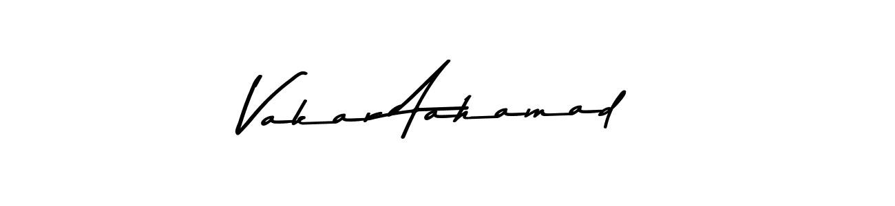 Similarly Asem Kandis PERSONAL USE is the best handwritten signature design. Signature creator online .You can use it as an online autograph creator for name Vakar Aahamad. Vakar Aahamad signature style 9 images and pictures png