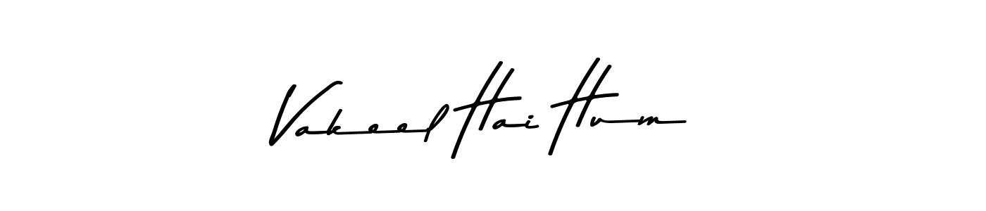 Use a signature maker to create a handwritten signature online. With this signature software, you can design (Asem Kandis PERSONAL USE) your own signature for name Vakeel Hai Hum. Vakeel Hai Hum signature style 9 images and pictures png