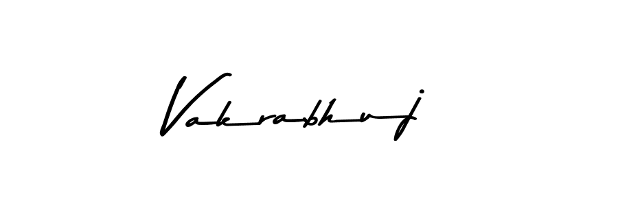 How to make Vakrabhuj signature? Asem Kandis PERSONAL USE is a professional autograph style. Create handwritten signature for Vakrabhuj name. Vakrabhuj signature style 9 images and pictures png