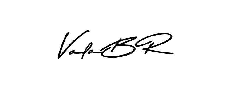 Make a beautiful signature design for name Vala B R. Use this online signature maker to create a handwritten signature for free. Vala B R signature style 9 images and pictures png