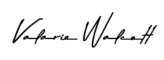 Express your personality with a custom Valarie Walcott signature crafted with Asem Kandis PERSONAL USE typography. Free transparent PNG download available. Valarie Walcott signature style 9 images and pictures png