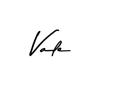 Design your own signature with our free online signature maker. With this signature software, you can create a handwritten (Asem Kandis PERSONAL USE) signature for name Vale. Vale signature style 9 images and pictures png