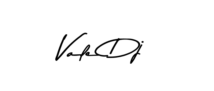 How to make Vale Dj name signature. Use Asem Kandis PERSONAL USE style for creating short signs online. This is the latest handwritten sign. Vale Dj signature style 9 images and pictures png