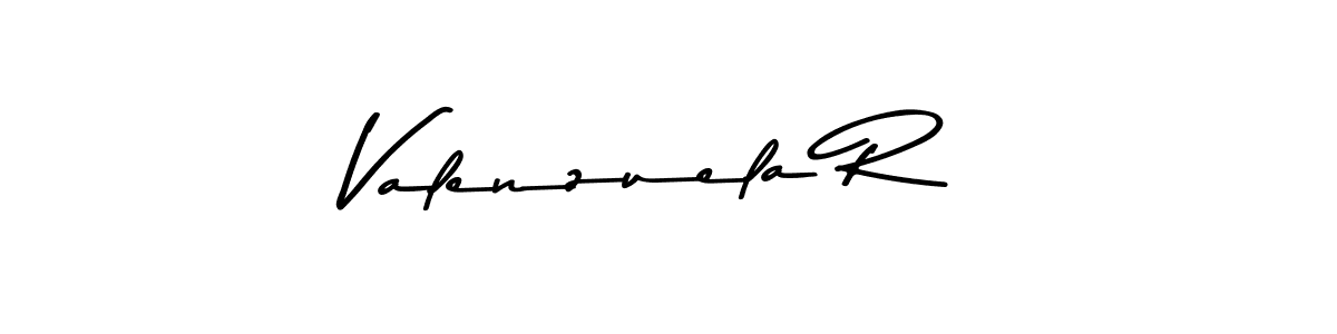 How to make Valenzuela R signature? Asem Kandis PERSONAL USE is a professional autograph style. Create handwritten signature for Valenzuela R name. Valenzuela R signature style 9 images and pictures png