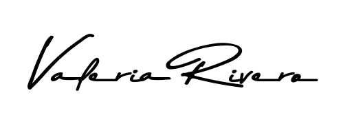 Personalize your online presence with Valeria Rivero signature rendered in elegant Asem Kandis PERSONAL USE font. Great for website footers and blogs. Valeria Rivero signature style 9 images and pictures png