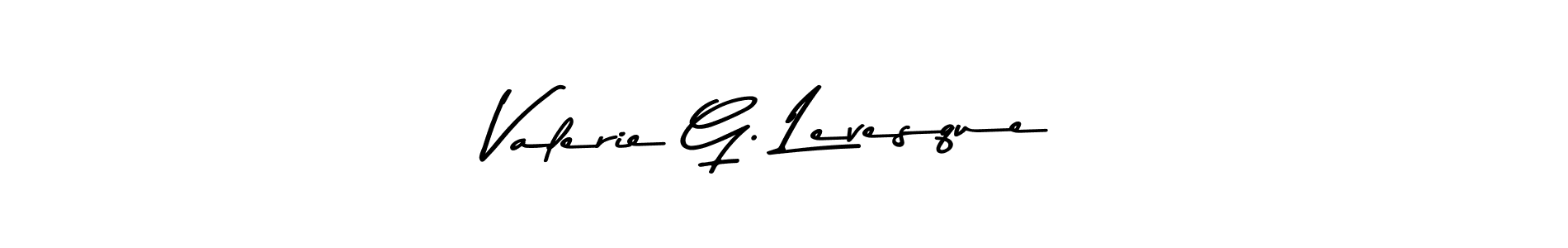 How to make Valerie G. Levesque signature? Asem Kandis PERSONAL USE is a professional autograph style. Create handwritten signature for Valerie G. Levesque name. Valerie G. Levesque signature style 9 images and pictures png