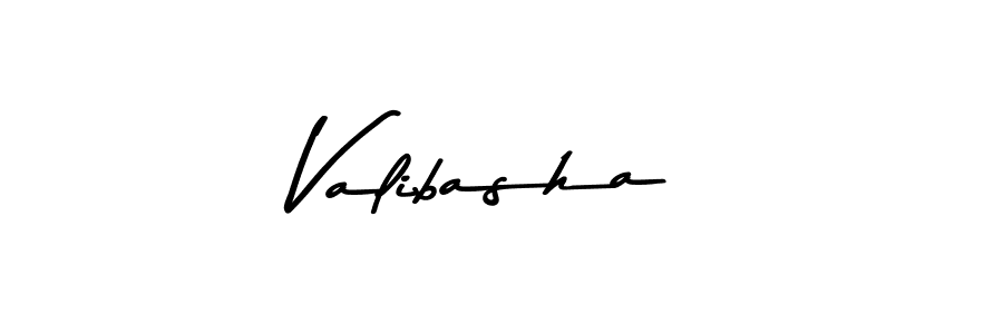 Valibasha stylish signature style. Best Handwritten Sign (Asem Kandis PERSONAL USE) for my name. Handwritten Signature Collection Ideas for my name Valibasha. Valibasha signature style 9 images and pictures png